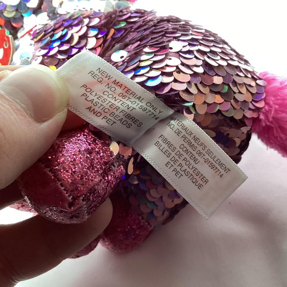 TY Flippables Sequin Plush Sparkle 6" Unicorn Flips Color Change Stuffed  Animal - Picture 8 of 14